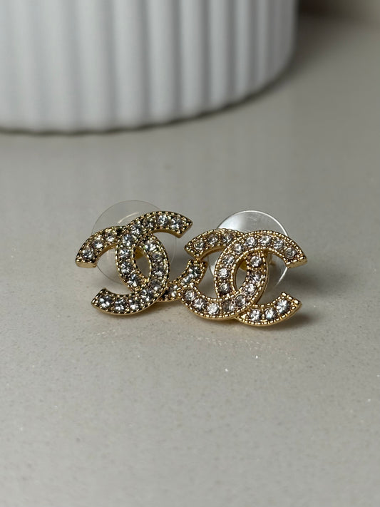 The ‘CC stud’ earrings