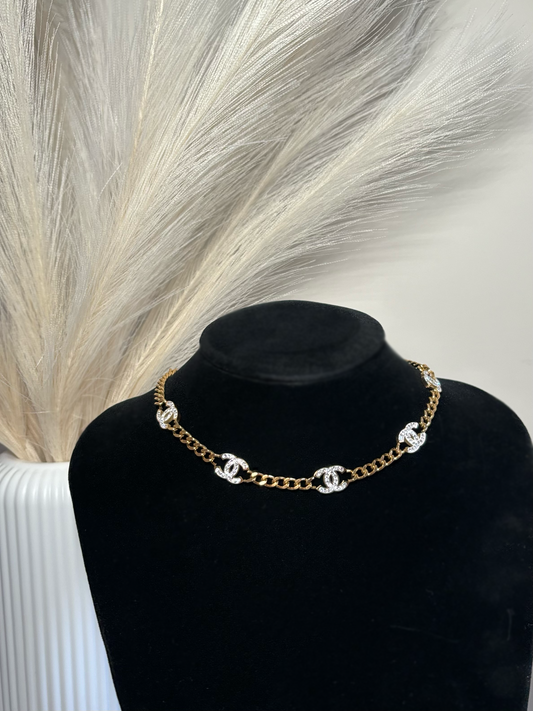 The ‘CC Crystal’ necklace